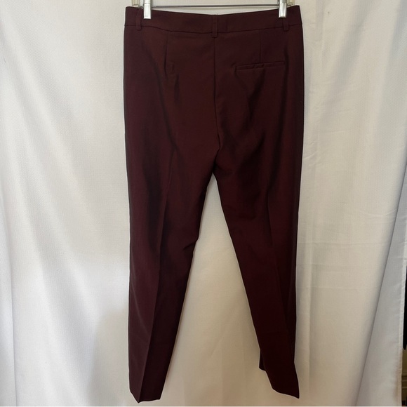 Judith & Charles burgundy trousers - Picture 5 of 5